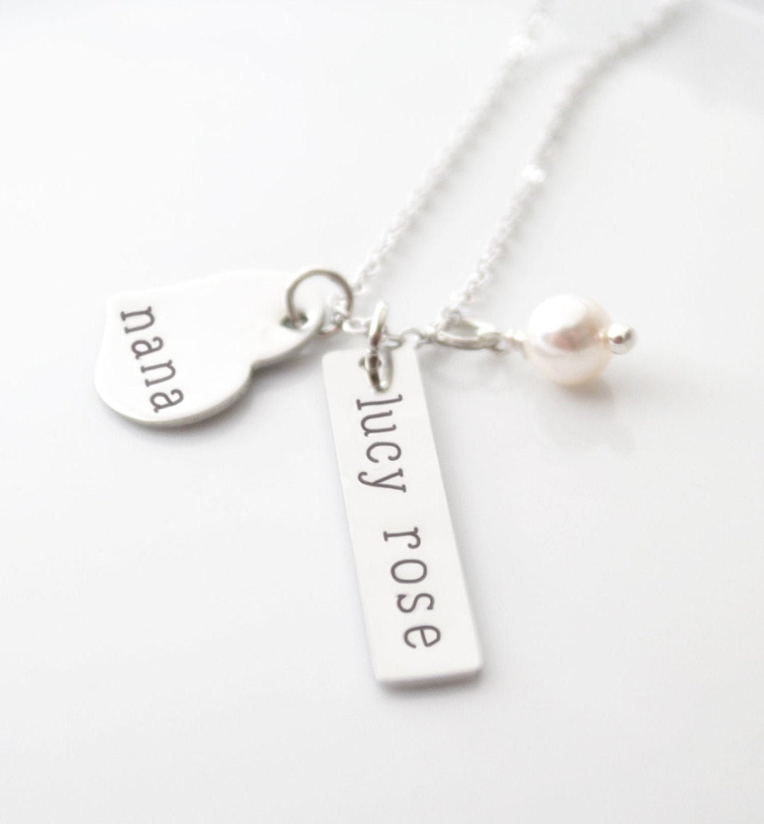 Bridesmaid Charm Necklace