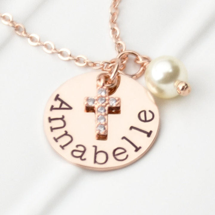 First Holy Communion Charm Necklace