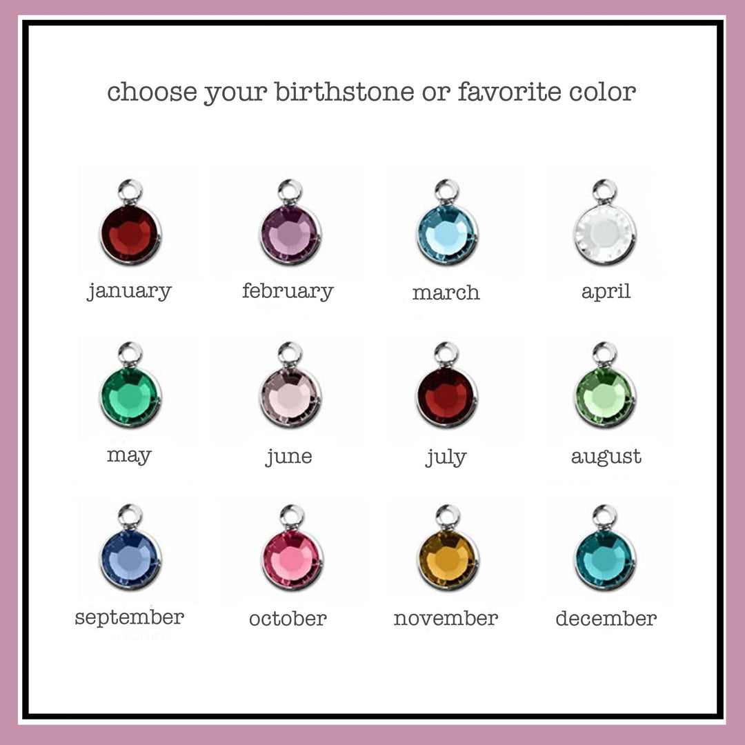 Grandchildren Birthstone Bracelet