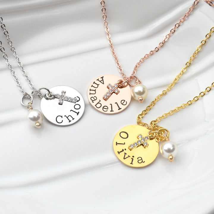 First Holy Communion Charm Necklace