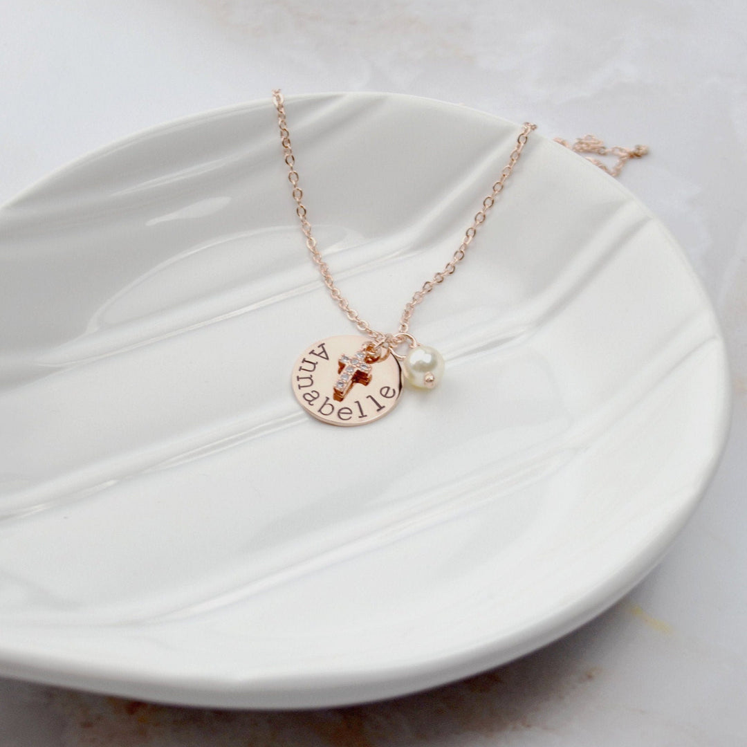First Holy Communion Charm Necklace