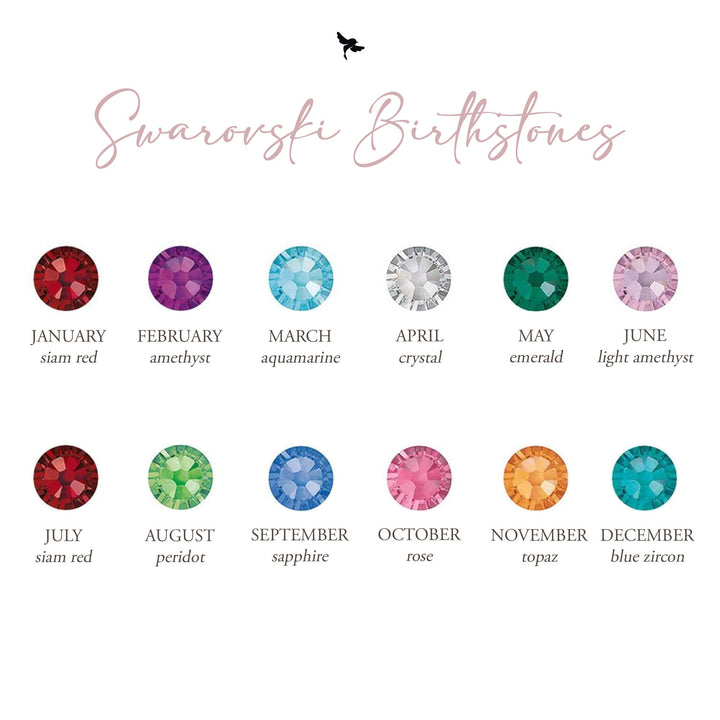 Be My Valentine Birthstone Necklace