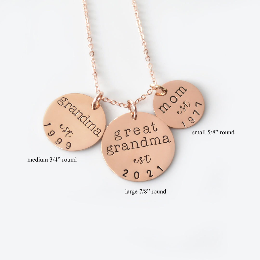 Personalized Abuela Necklace