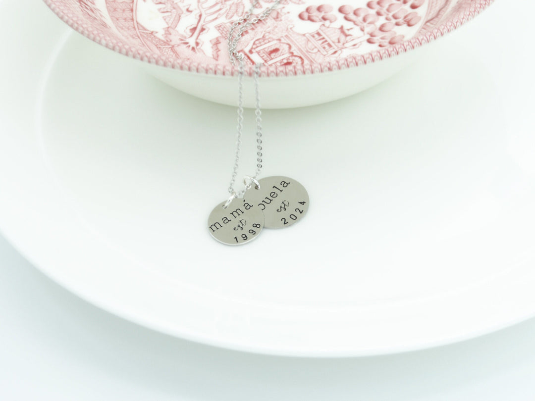 Personalized Abuela Necklace