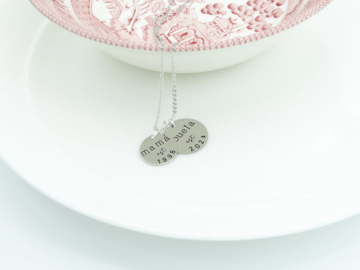Personalized Abuela Necklace