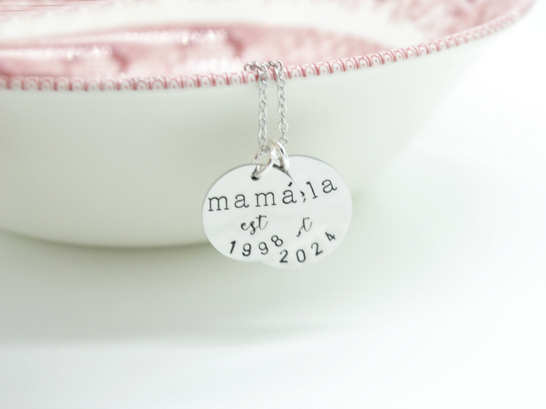Personalized Abuela Necklace