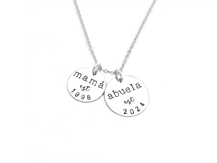 Personalized Abuela Necklace