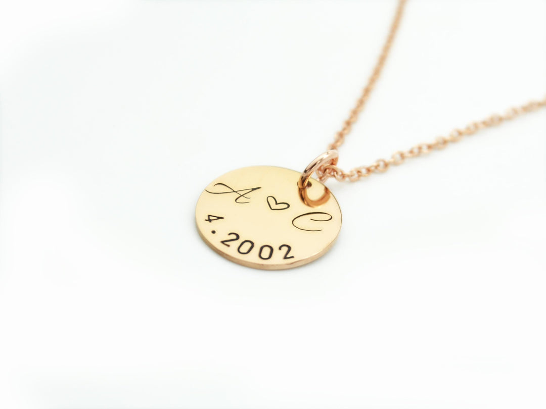 Anniversary Date Necklace