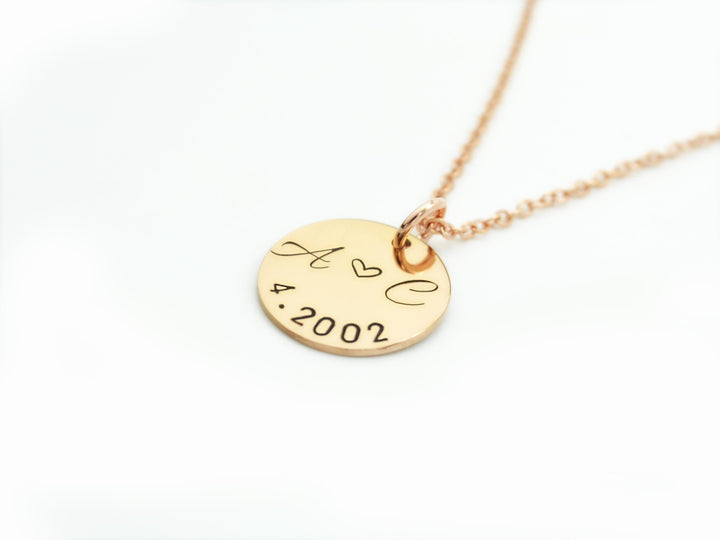 Anniversary Date Necklace