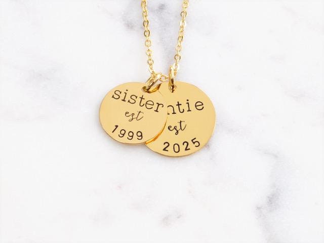 New Aunt Necklace with Established Date